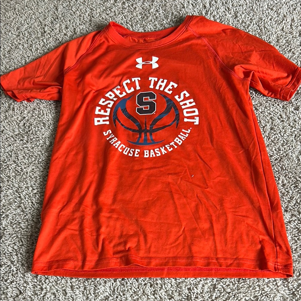 Under Armour Orange Short Sleeve Performance Tee